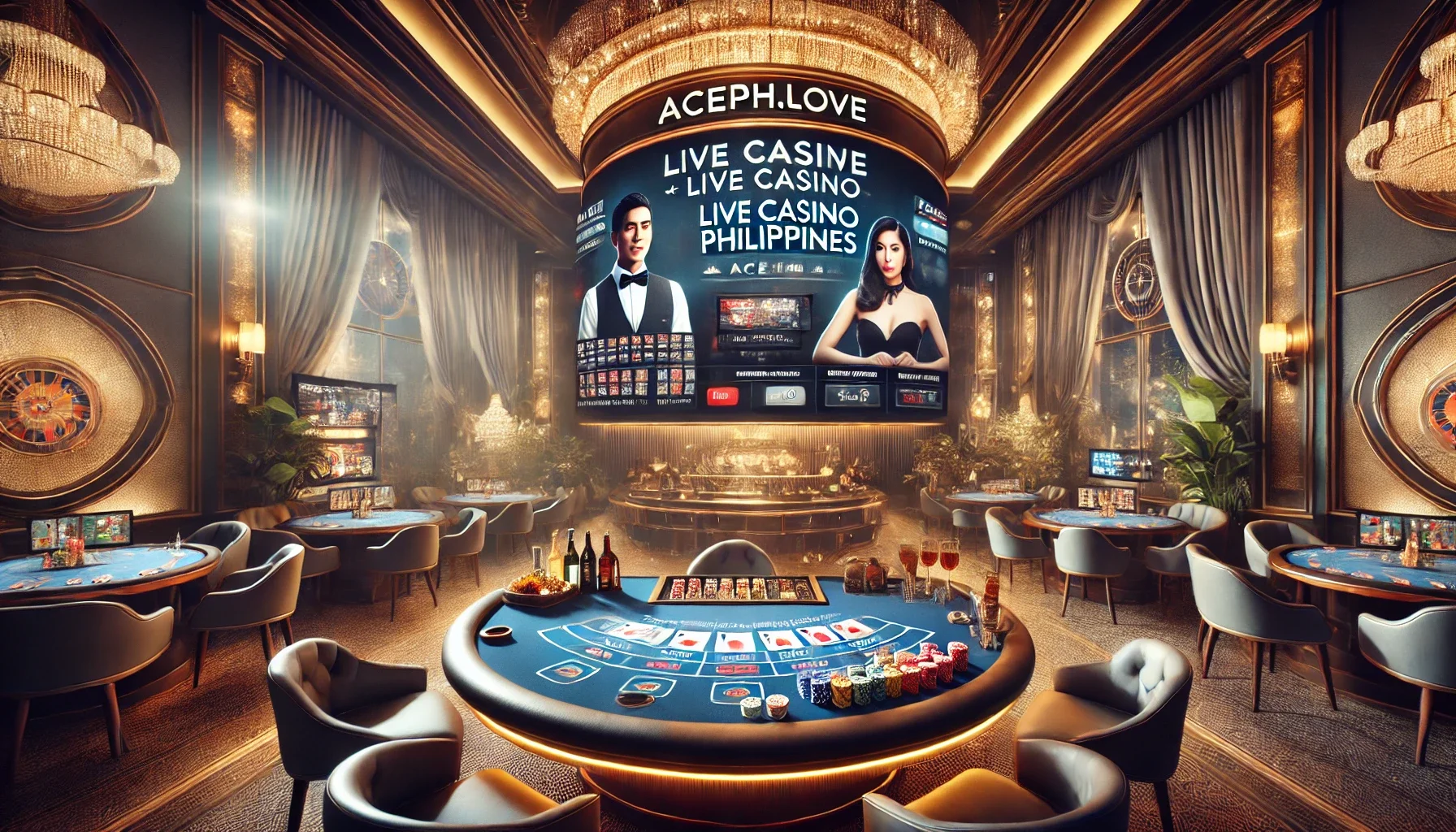 aceph.love live casino feature banner
