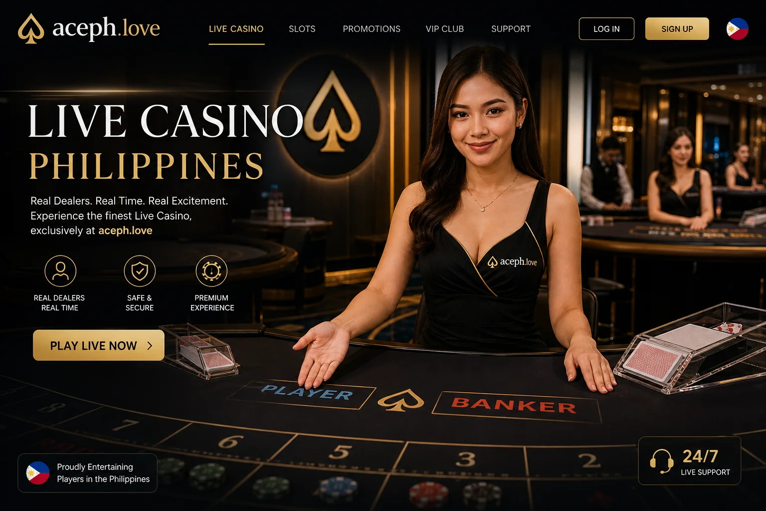Filipino Live Blackjack